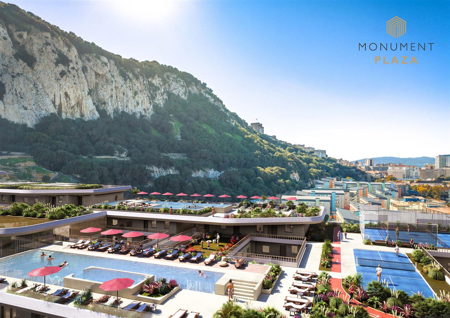 Image of Apartment - 2 Bedrooms - 1 Bathrooms for Sale in Monument Plaza-Gibraltar, Image 1